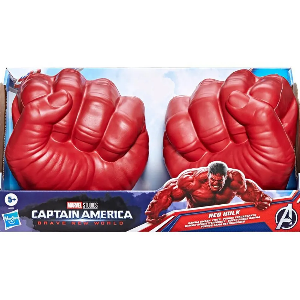 Sale Disney Store Hasbro Poings gamma fracassants de Hulk Rouge, Captain America: Brave New World