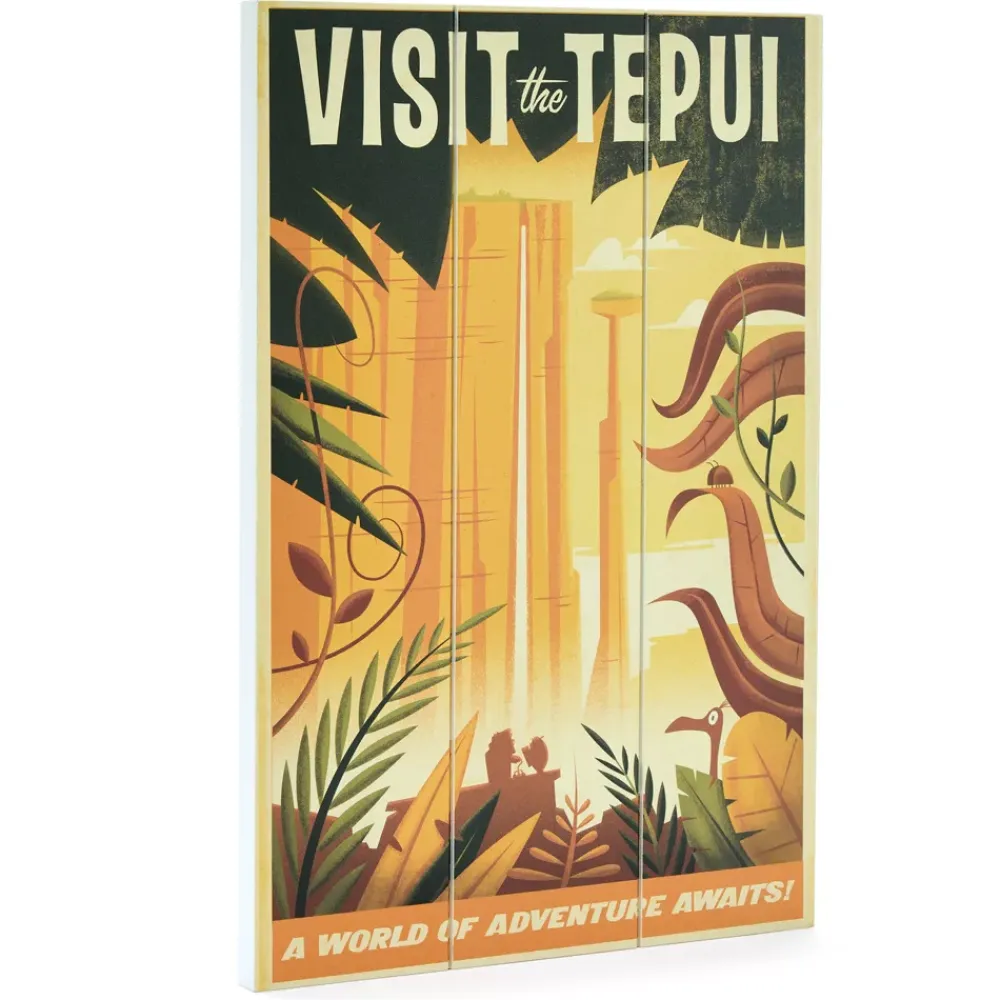 Hot Disney Store Illustration en bois Là-haut