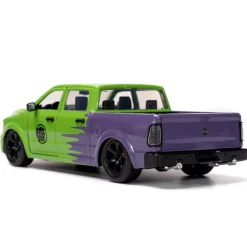 Hot Disney Store Jada Toys Figurine Hulk avec modèle réduit de la Dodge Ram 1500 de 2014, échelle 1/24