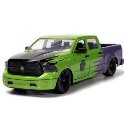 Hot Disney Store Jada Toys Figurine Hulk avec modèle réduit de la Dodge Ram 1500 de 2014, échelle 1/24