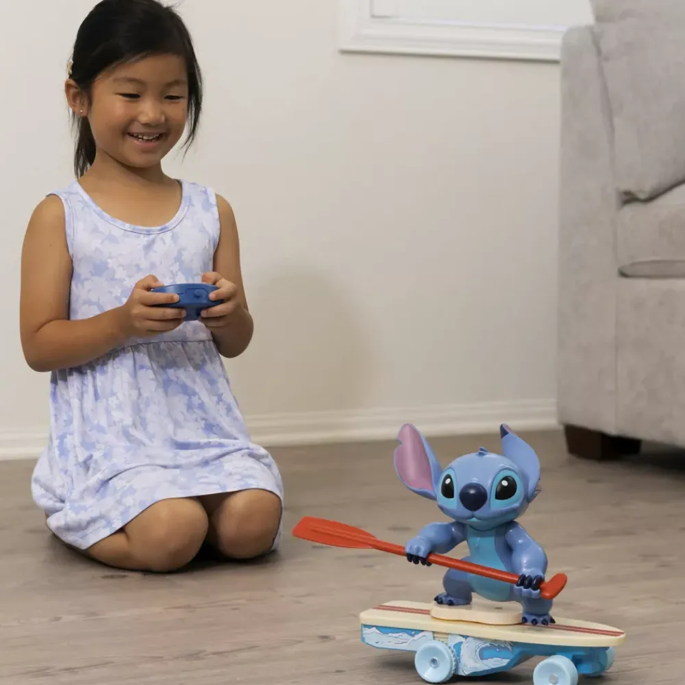 Sale Disney Store Jada Toys Jouet Stitch surfeur télécommandé, Lilo & Stitch