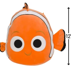 Disney Store Jazwares Grande peluche Nemo Squishmallows, Le Monde de Nemo