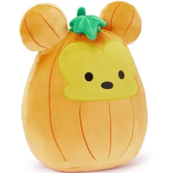 Disney Store Jazwares Peluche Mickey citrouille Squishmallows de taille moyenne, 28 cm
