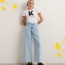 Hot Disney Store Jean large Disney x KARL LAGERFELD pour femmes