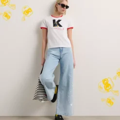 Hot Disney Store Jean large Disney x KARL LAGERFELD pour femmes