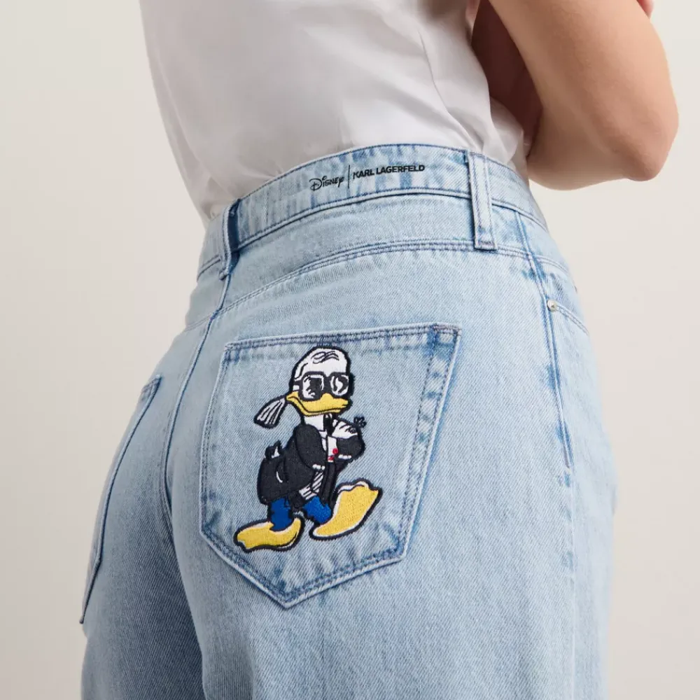 Hot Disney Store Jean large Disney x KARL LAGERFELD pour femmes