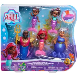 Discount Disney Store Just Play Ensemble de figurines Famille royale, Ariel sur Disney Junior