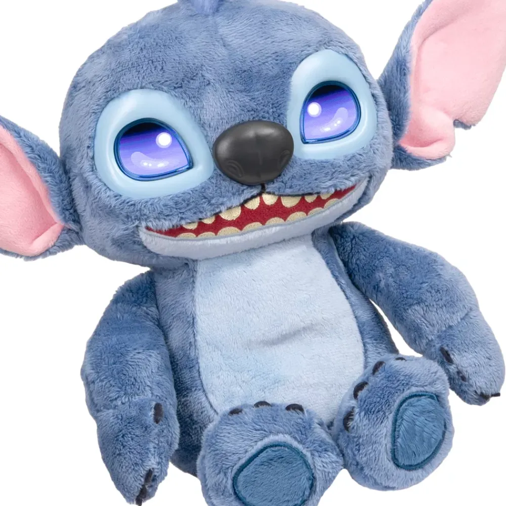 New Disney Store Just Play Peluche Stitch interactive de Disney, Lilo & Stitch (2025) - 34,5 cm