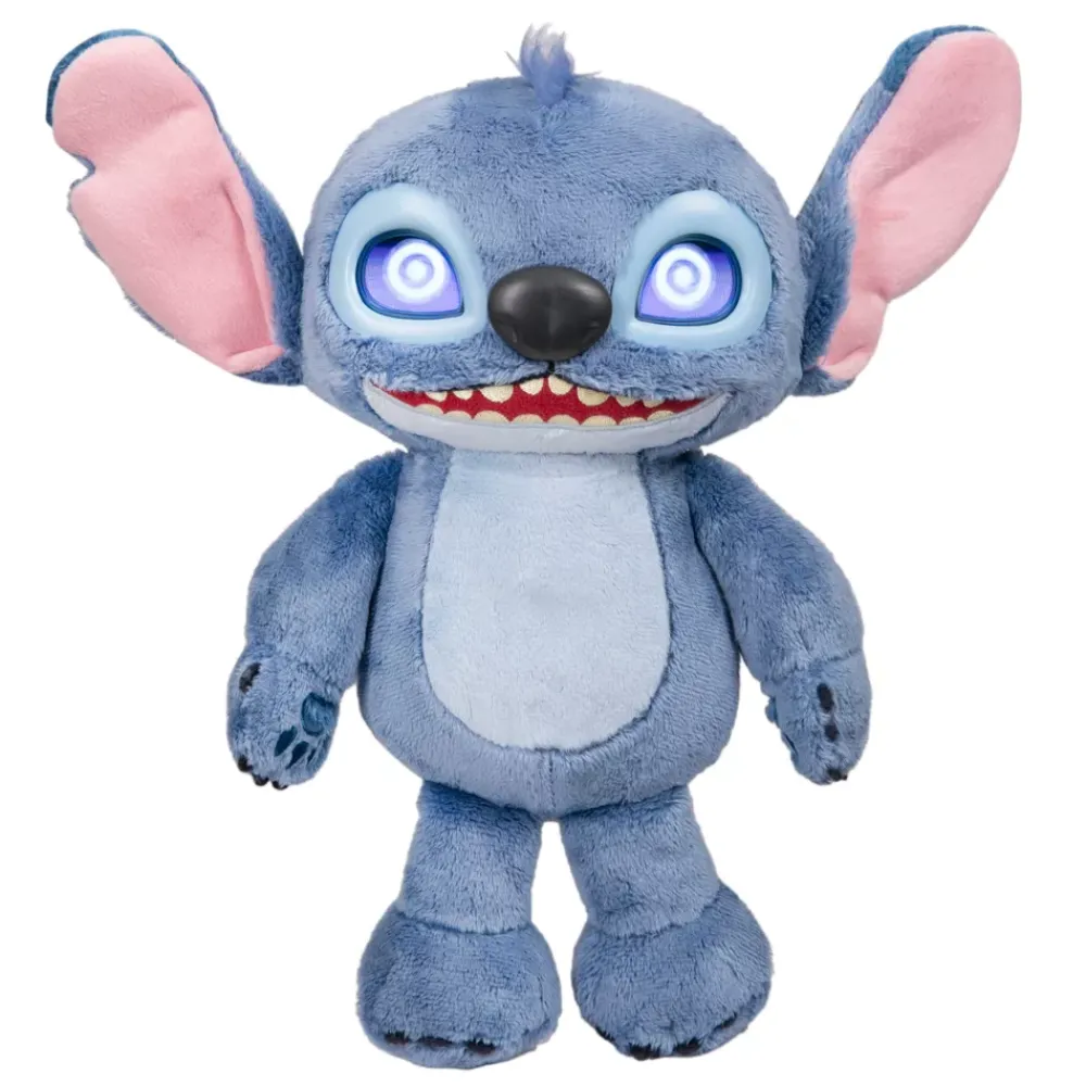New Disney Store Just Play Peluche Stitch interactive de Disney, Lilo & Stitch (2025) - 34,5 cm