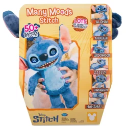 New Disney Store Just Play Peluche Stitch interactive de Disney, Lilo & Stitch (2025) - 34,5 cm