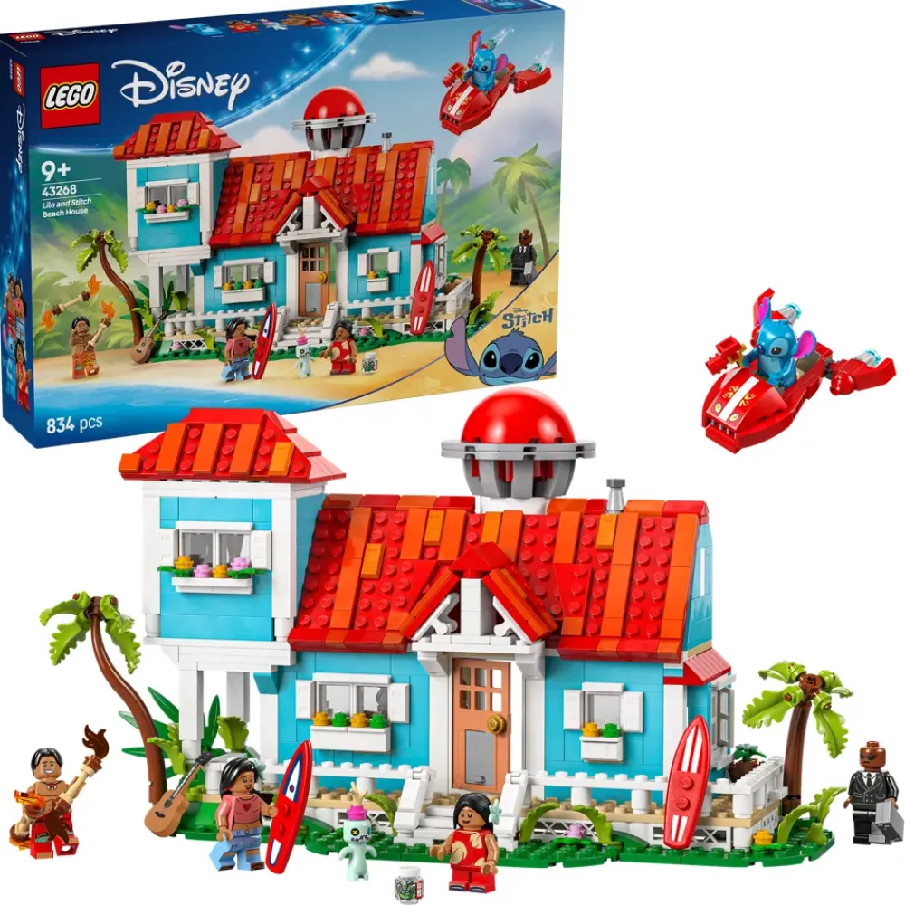 Outlet Disney Store LEGO Disney La maison sur la plage de Lilo et Stitch 43268