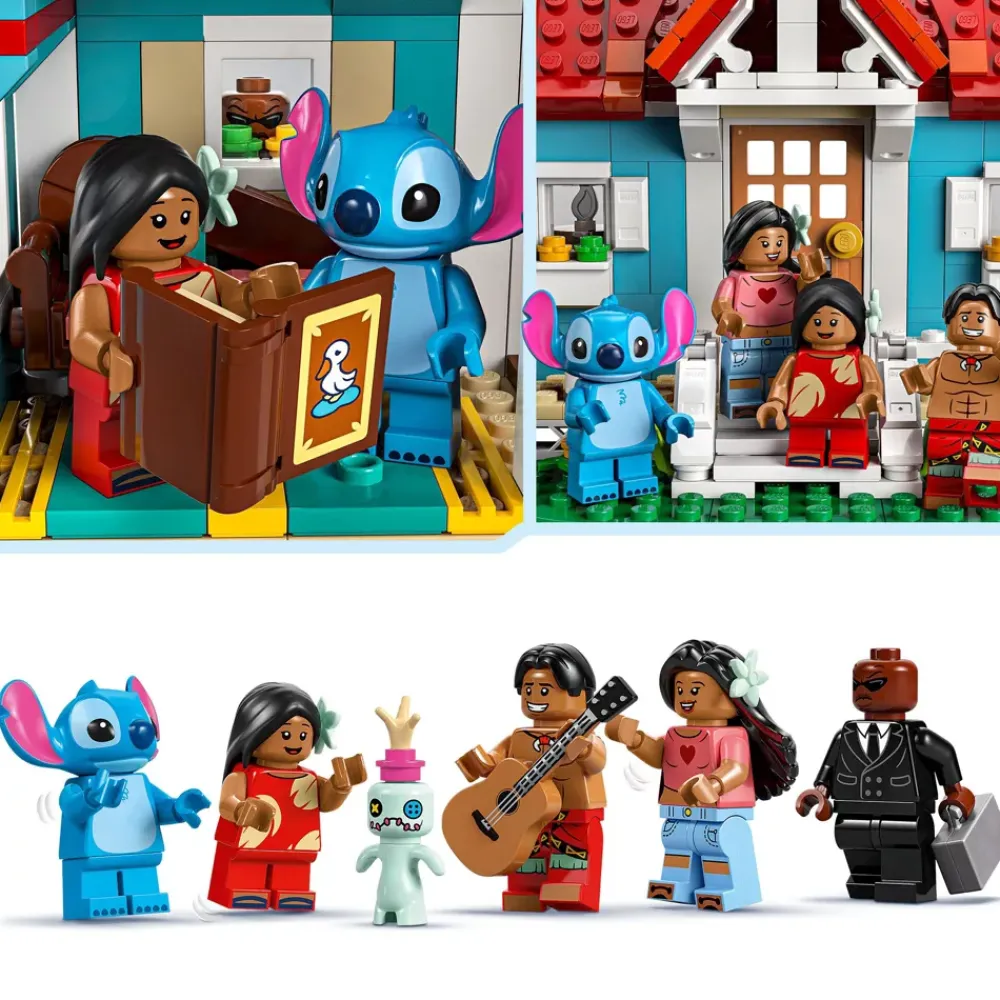 Outlet Disney Store LEGO Disney La maison sur la plage de Lilo et Stitch 43268