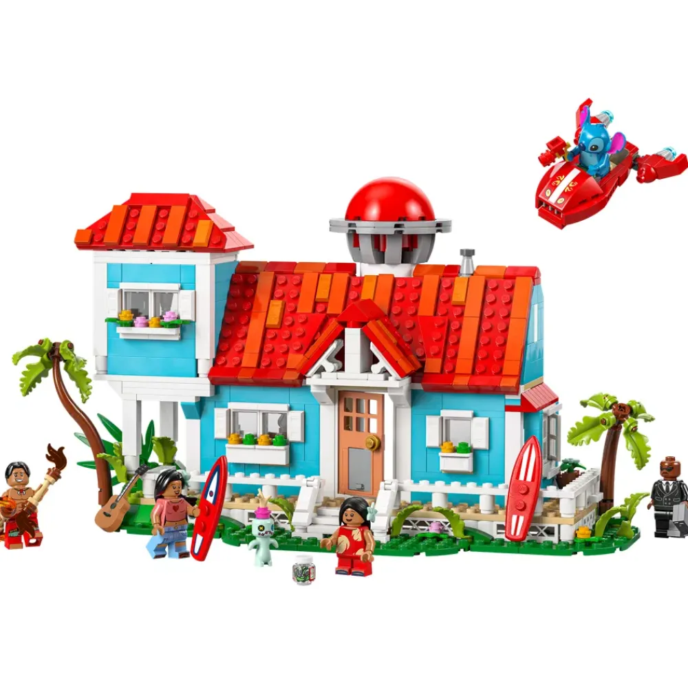Outlet Disney Store LEGO Disney La maison sur la plage de Lilo et Stitch 43268