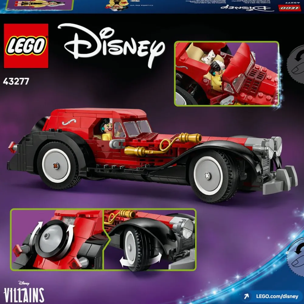 Online Disney Store LEGO Disney La voiture de Cruella d’Enfer 43277