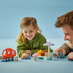 Outlet Disney Store LEGO DUPLO Visite chez le marchand de glace avec Bluey 10458