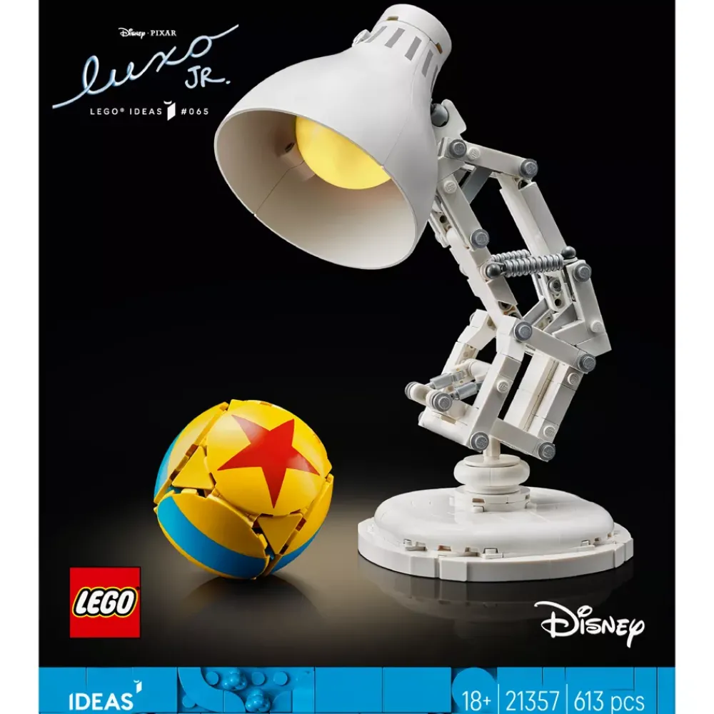Discount Disney Store LEGO Ideas ǀ Disney Pixar Luxo Jr. 21357