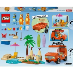 Sale Disney Store LEGO Les vacances et le voyage en voiture de Bluey 11202