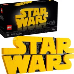 Discount Disney Store LEGO Logo de Star Wars en briques 75407