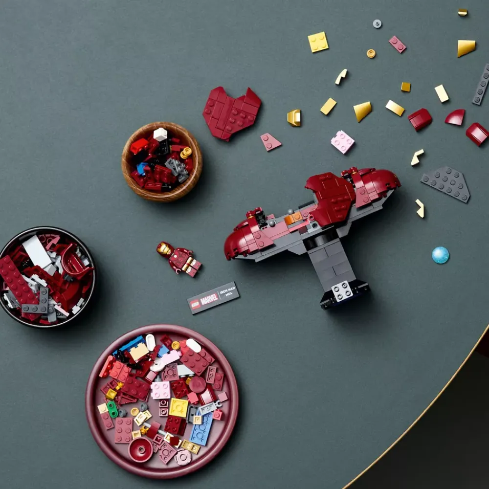 Sale Disney Store LEGO Marvel Buste d’Iron Man MK4 76327