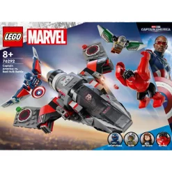 New Disney Store LEGO Marvel Captain America vs Hulk rouge 76292