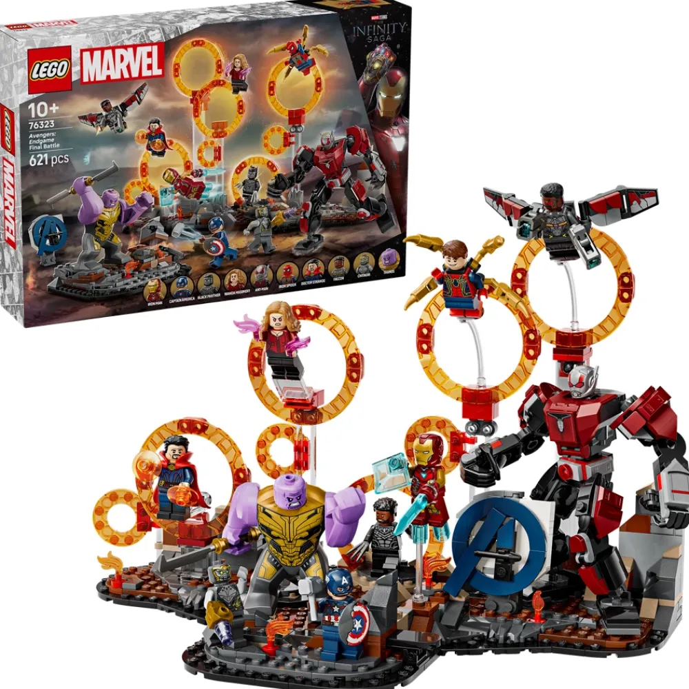 Outlet Disney Store LEGO Marvel Combat final d'Avengers : Endgame 76323