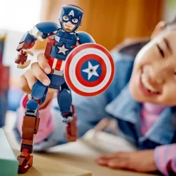 New Disney Store LEGO Marvel La figurine de Captain America