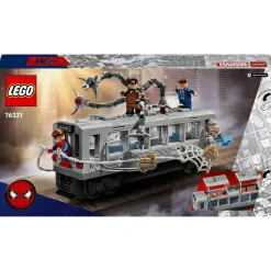 Disney Store LEGO Marvel La scène du train de Spider-Man et Docteur Octopus 76321