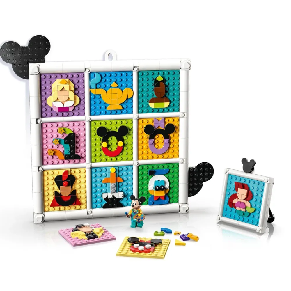 Disney Store LEGO Set de décoration 100 ans d'icônes Disney