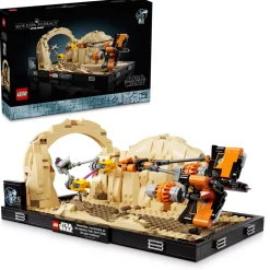 Hot Disney Store LEGO Star Wars Diorama de la course de podracers de Mos Espa 75380