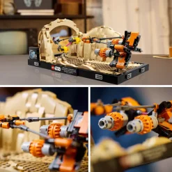 Hot Disney Store LEGO Star Wars Diorama de la course de podracers de Mos Espa 75380