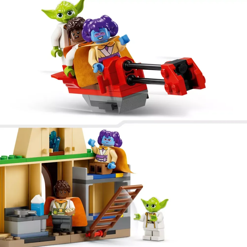 Disney Store LEGO Star Wars Le temple Jedi de Tenoo