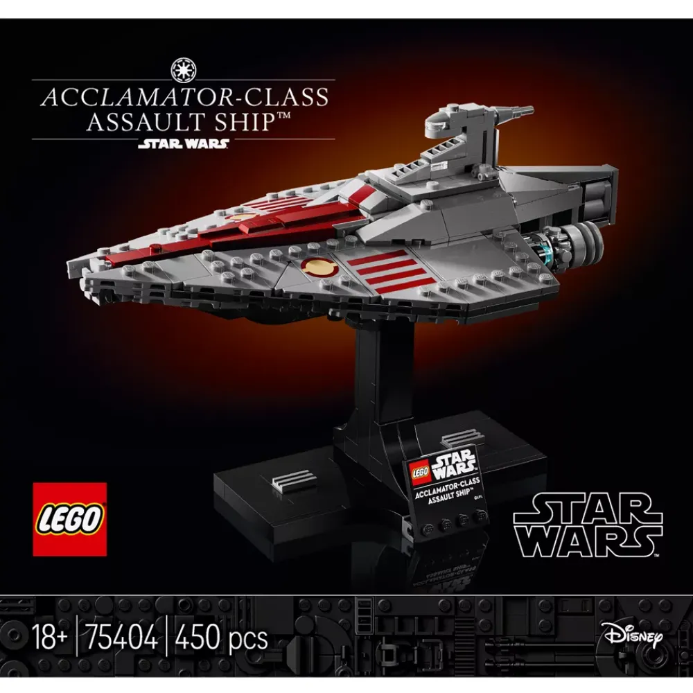 Discount Disney Store LEGO Star Wars Le transport d’assaut de classe Acclamator 75404