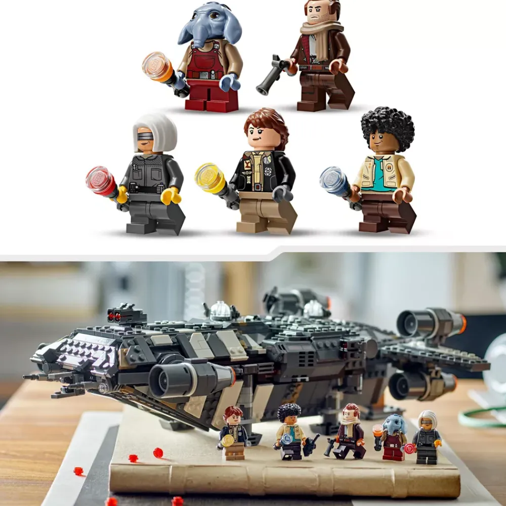 Online Disney Store LEGO Star Wars Skeleton Crew Le Onyx Cinder, Set de Construction 75374