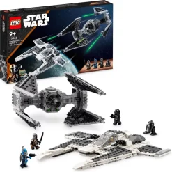 New Disney Store LEGO Star Wars 75348 Le chasseur Fang mandalorien contre le TIE Interceptor