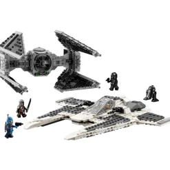 New Disney Store LEGO Star Wars 75348 Le chasseur Fang mandalorien contre le TIE Interceptor