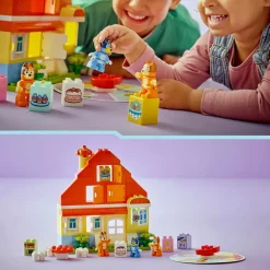 Sale Disney Store LEGO DUPLO La maison de famille de Bluey et le jeu de mémoire 10459