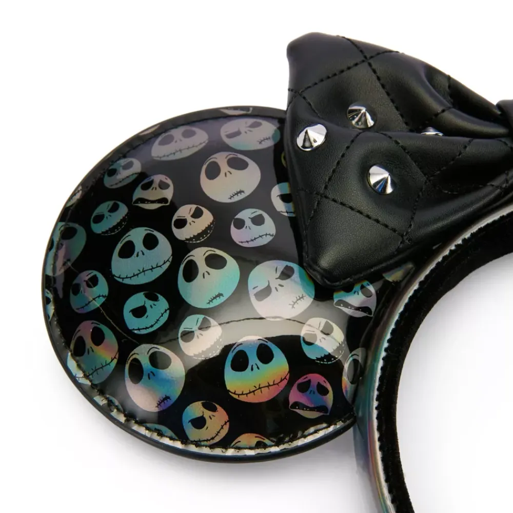 New Disney Store Loungefly Serre-tête à oreilles Jack Skellington pour adultes, L'Étrange Noël de monsieur Jack de Tim Burton