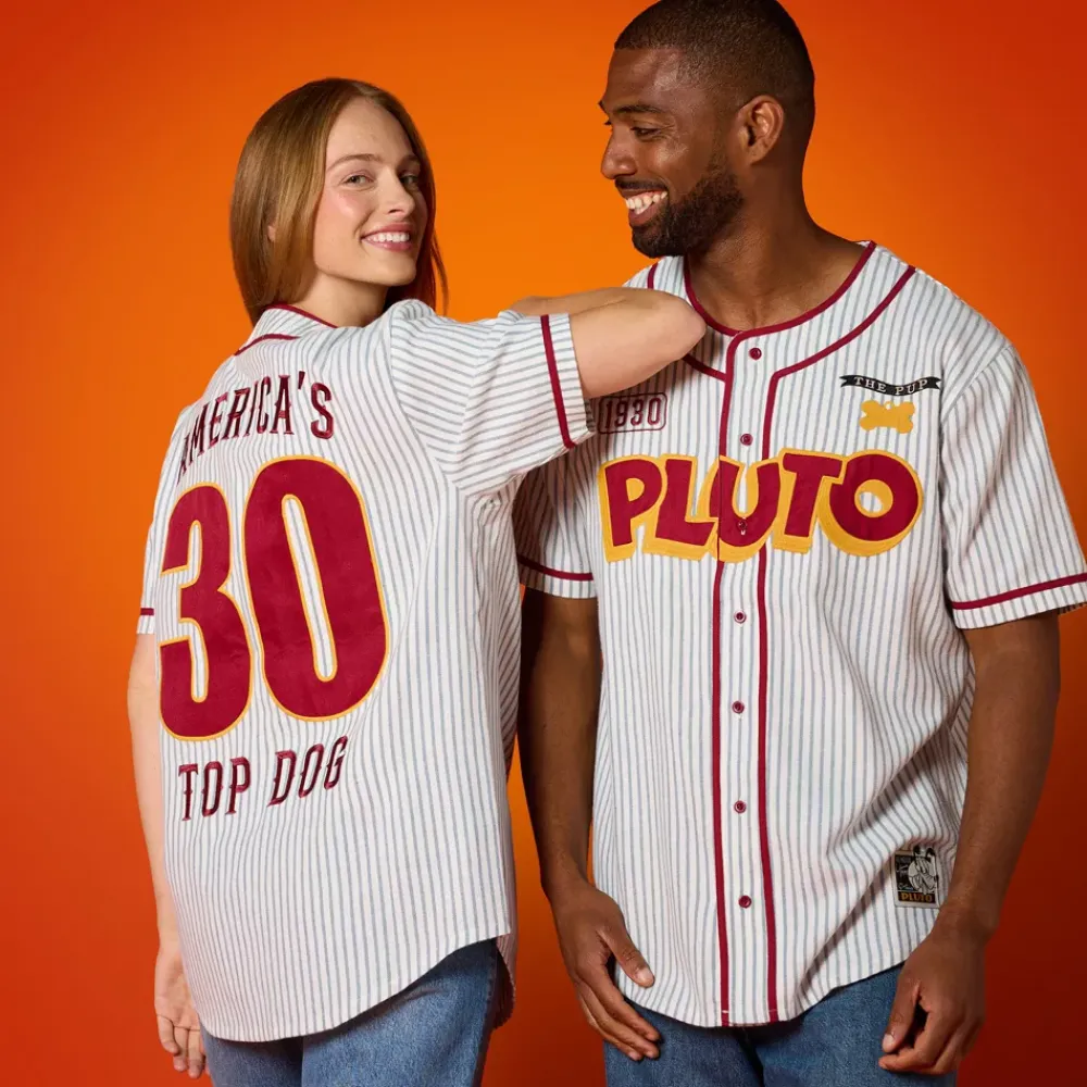 Hot Disney Store Maillot de sport Pluto 1930 pour hommes