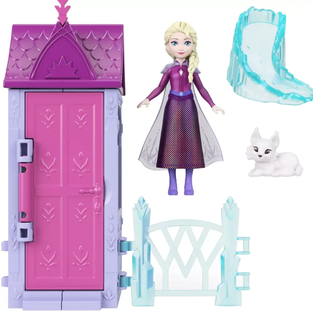 Hot Disney Store Mattel Coffret Village d'Arendelle La Reine des Neiges Histoires à empiler