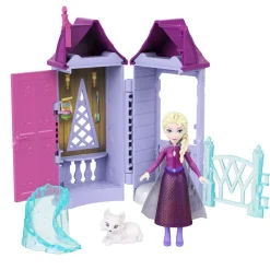 Hot Disney Store Mattel Coffret Village d'Arendelle La Reine des Neiges Histoires à empiler