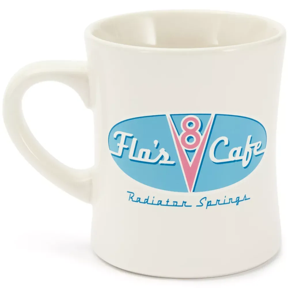 Online Disney Store Mug Café V8 de Flo, Disney Pixar Cars
