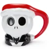 Clearance Disney Store Mug figuratif Jack Skellington en Perce-Oreilles, L'Étrange Noël de monsieur Jack par Tim Burton