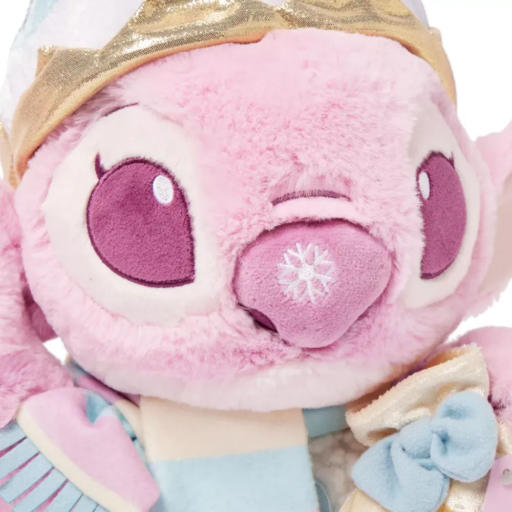 Outlet Disney Store Peluche Angel avec pochette spéciale fêtes de taille moyenne, Lilo & Stitch