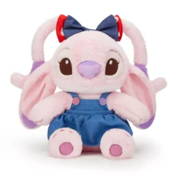 Sale Disney Store Peluche Angel denim de taille moyenne, Lilo & Stitch, 30 cm
