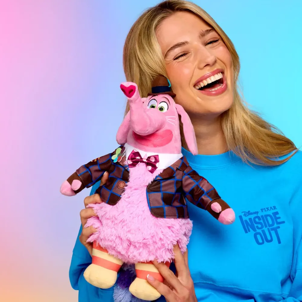 Online Disney Store Peluche Bing Bong de taille moyenne, Vice-Versa – 38 cm