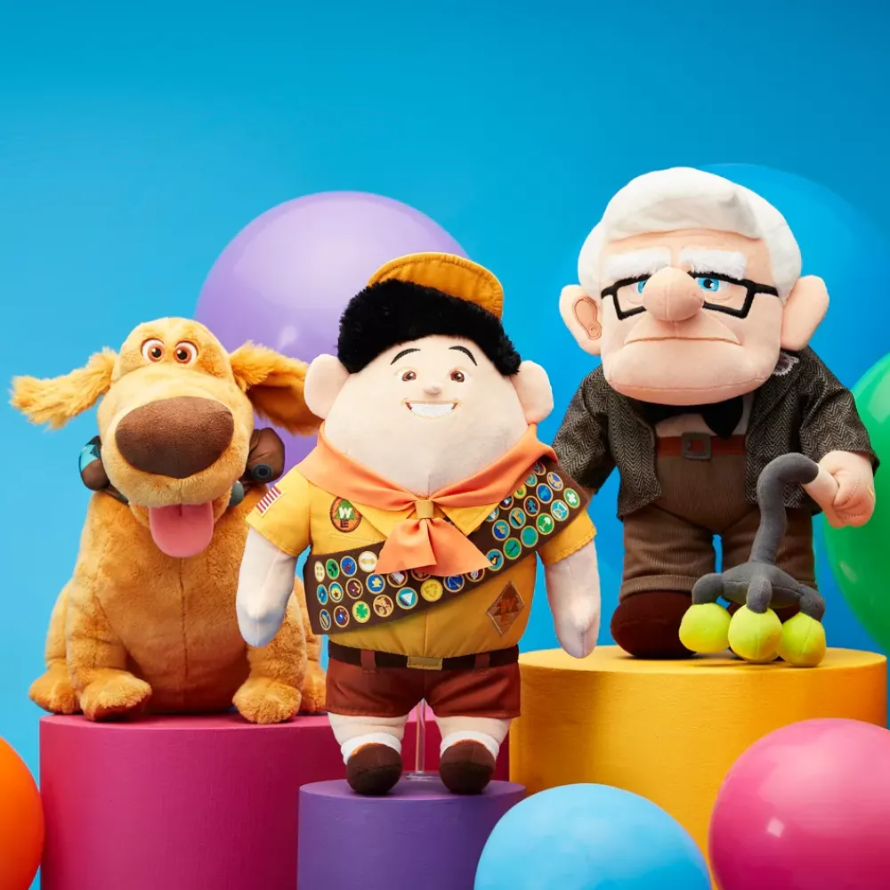 Disney Store Peluche Carl Fredricksen moyenne, Là-Haut