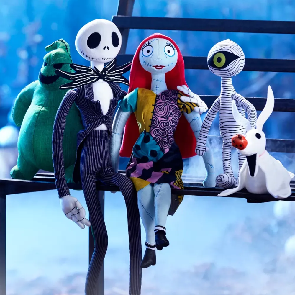 Disney Store Peluche Jack Skellington de taille moyenne, L'Étrange Noël de Monsieur Jack par Tim Burton