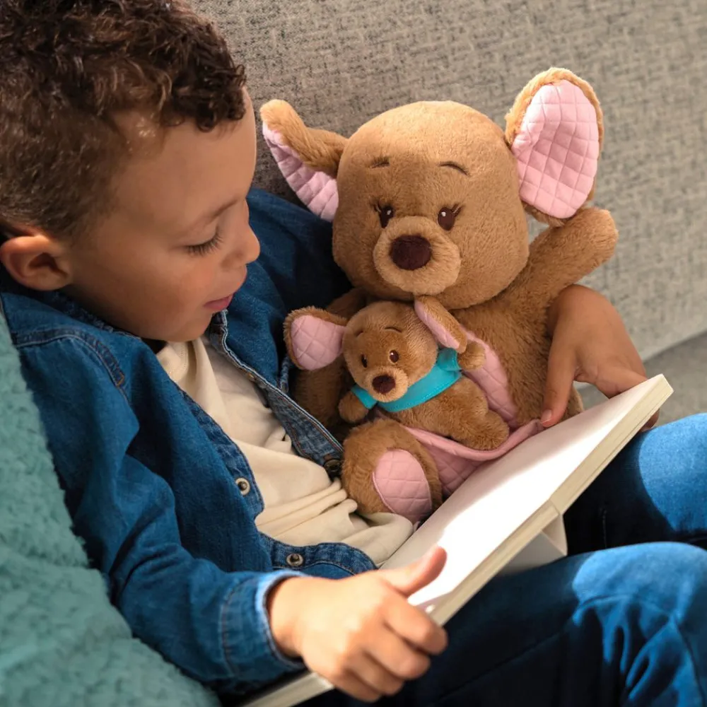 Discount Disney Store Peluche Maman Gourou et Petit Gourou GUND Oh So Snuggly, Winnie l'Ourson, 30,5 cm