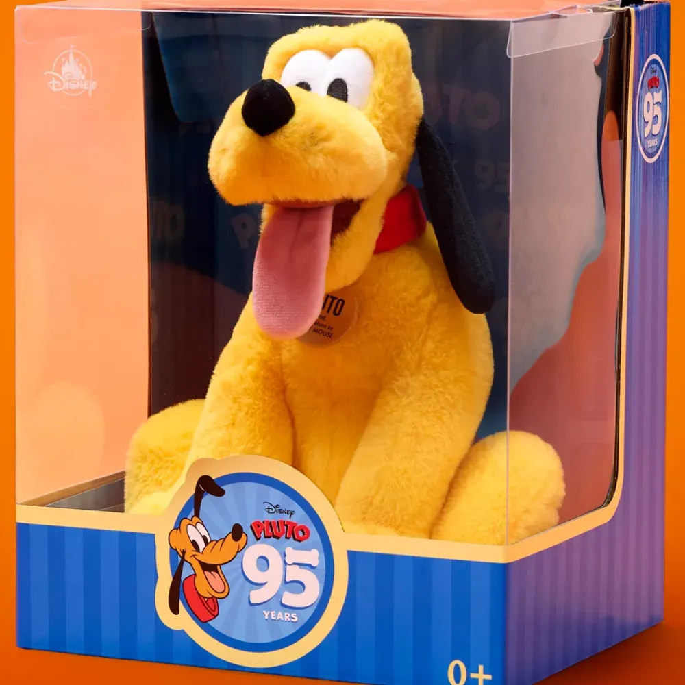 Discount Disney Store Peluche Pluto 95e anniversaire, 25 cm