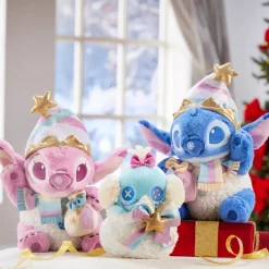 New Disney Store Peluche Souillon spéciale fêtes de taille moyenne, Lilo & Stitch
